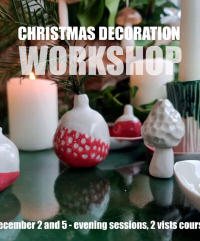 2 days CHRISTMAS DECORATION course