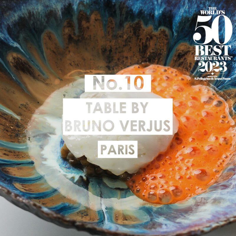 gourmet plate for chef Bruno Verjus