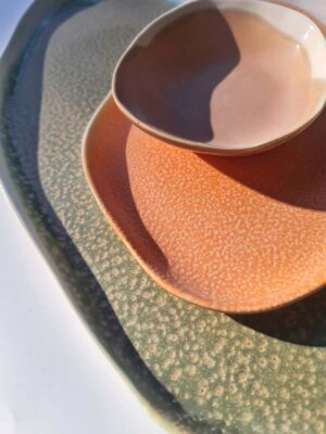 autumn colors platters set
