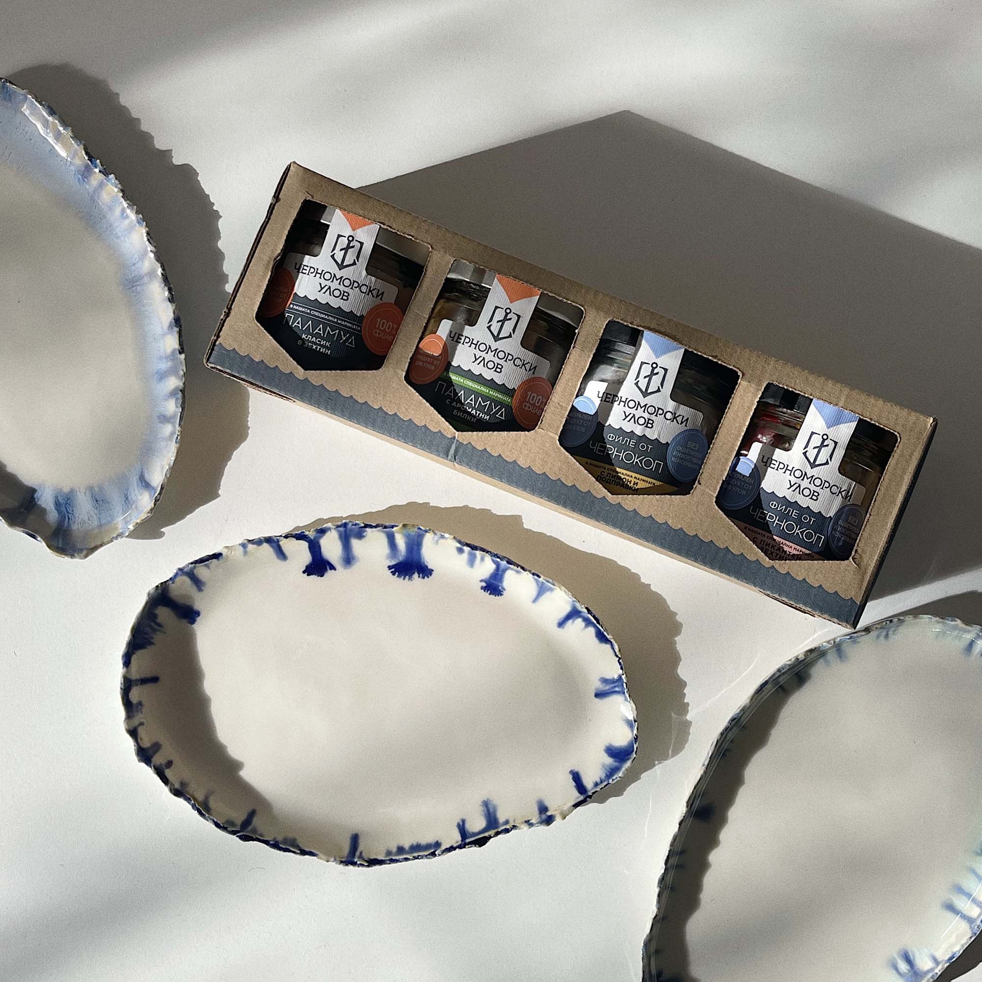 black sea catch porcelain collaboration