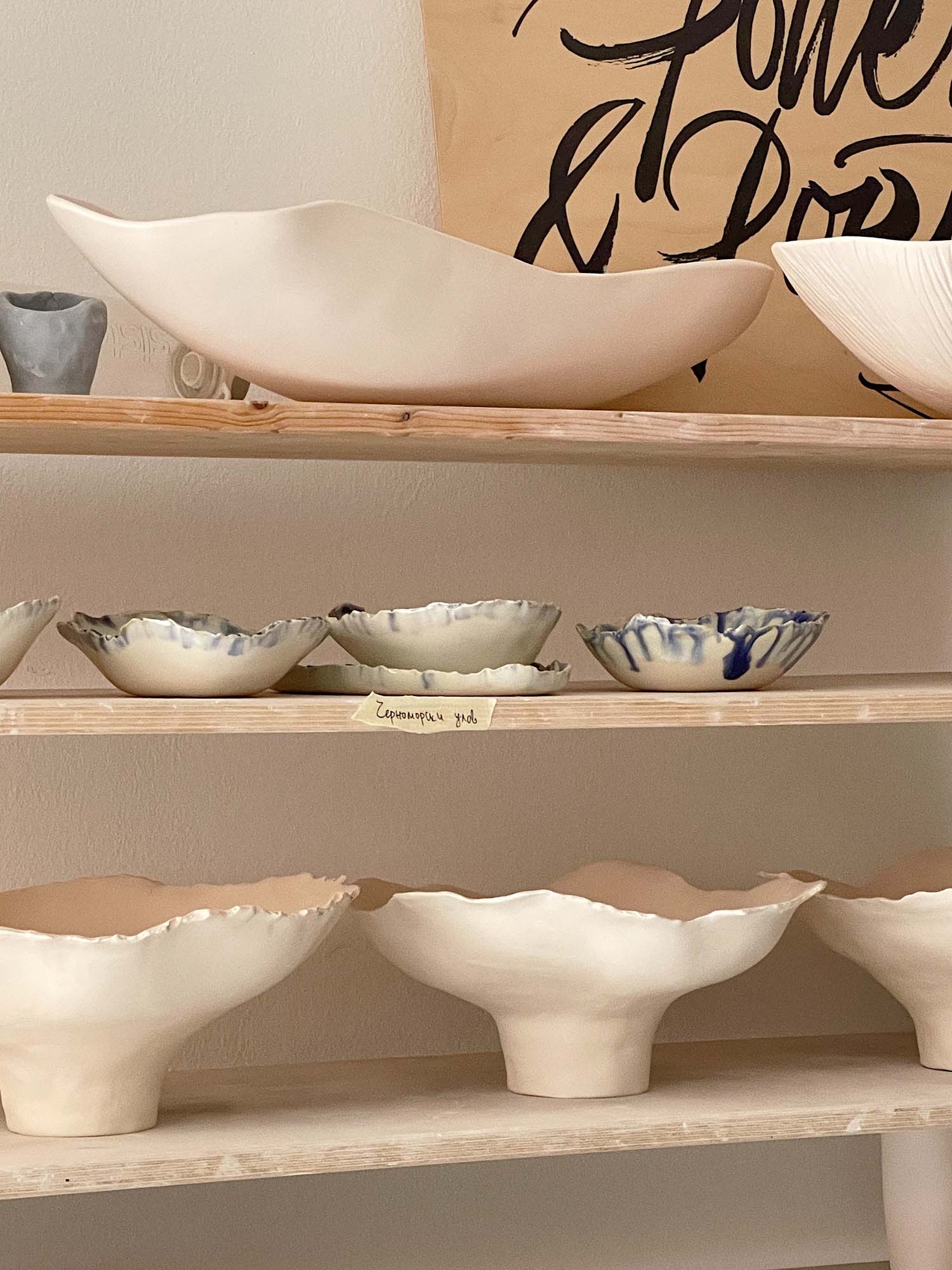 black sea catch porcelain collaboration
