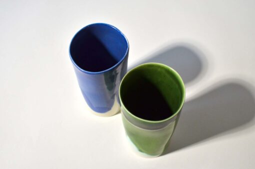 Cups set 2x300ml green and blue - Image 5