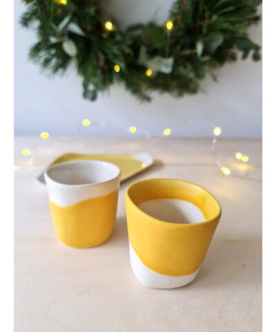 Yellow CUPS SET