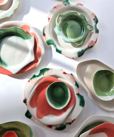 Christmas Dining Porcelain Set