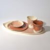 Wild Forest serving set with cups