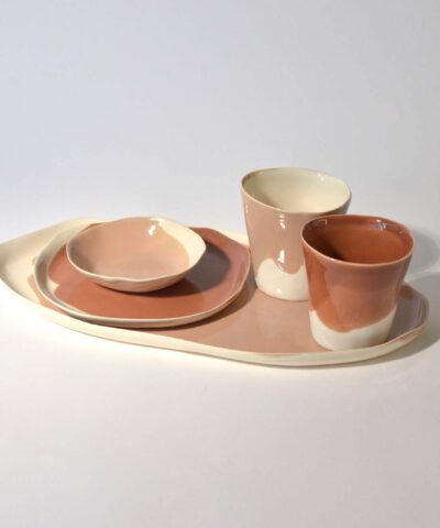 Wild Forest serving set with cups