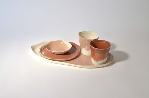 Wild Forest serving set with cups