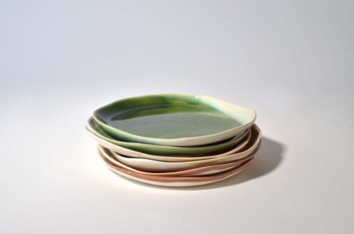 Wild Forest dessert plates set for 6