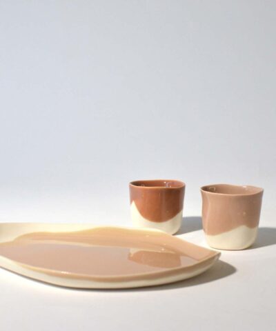 Wild Forest coffee set with tray