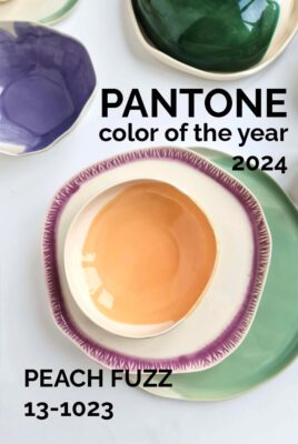 pantone color of the year 2024 peach fuzz