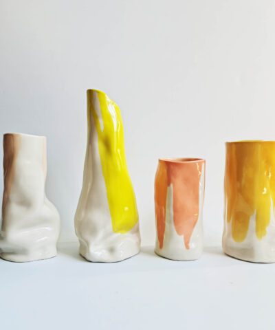 Pastel Colors Vases Set