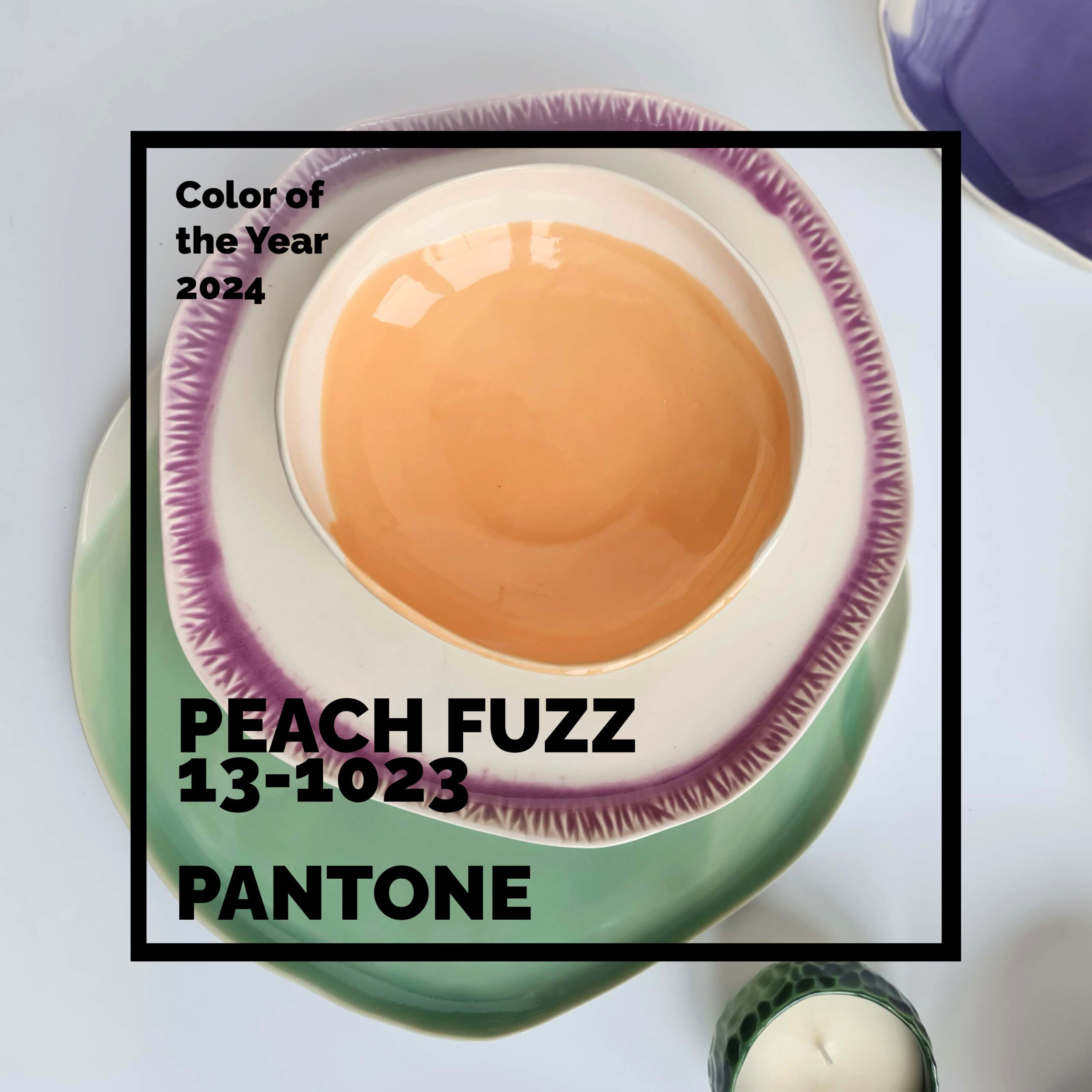 pantone color of the year 2024 peach fuzz