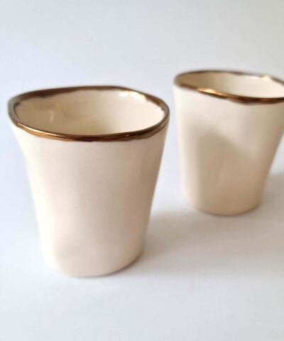 Terra Lumina Porcelain Cups Set