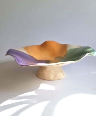 ceramic bowl multicolor decoration porcelain