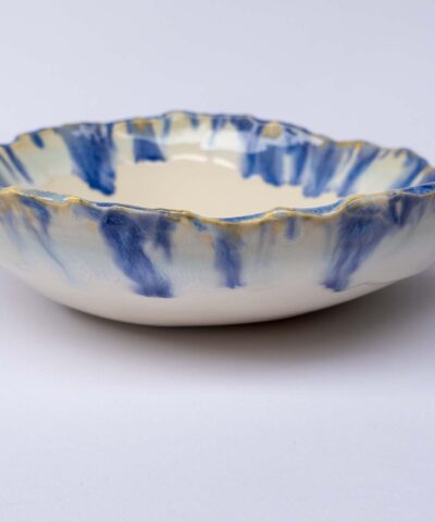 Sea Reflections porcelain SERVING BOWL