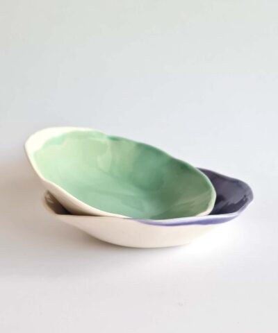 color pasta bowls