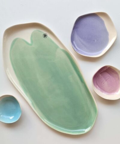 serving plates set