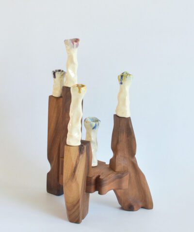Sea Reflections 5-CANDLE CANDELABRA